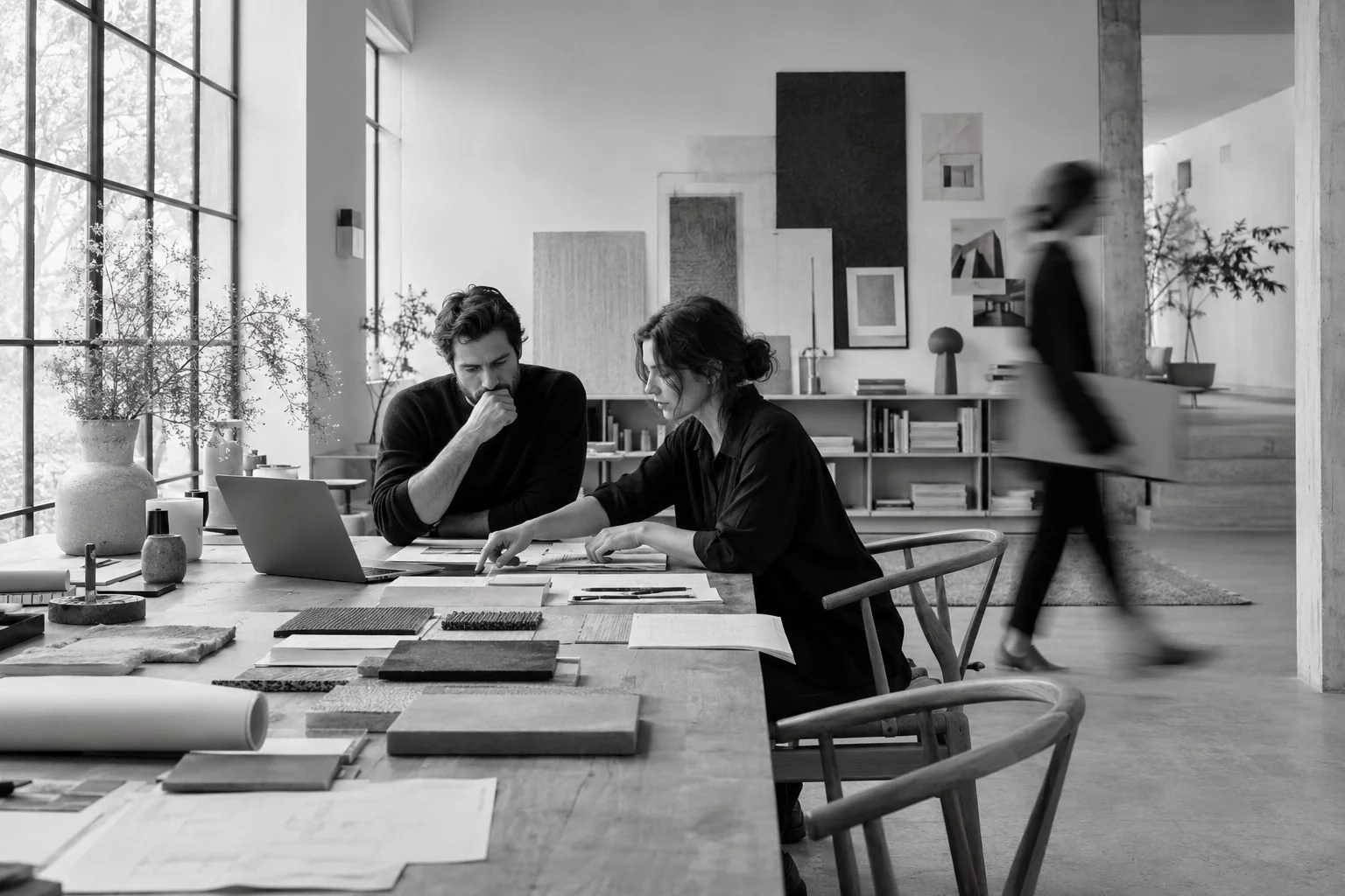 AI-created collaborative creative studio